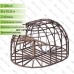 Extended dome frame - 128 sq.m. - D8HL (HIGH)