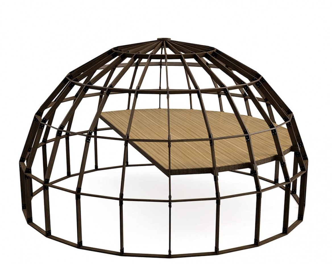 Dome frame - 207 sq.m. - D12H (HIGH)