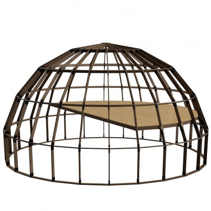 Dome frame - 285 sq.m. - D14H (HIGH)