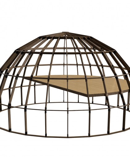 Dome frame - 285 sq.m. - D14H (HIGH)