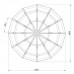 Dome frame - 28 sq.m. - D6