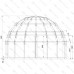 Dome frame - 88 sq.m. - D8H (HIGH)