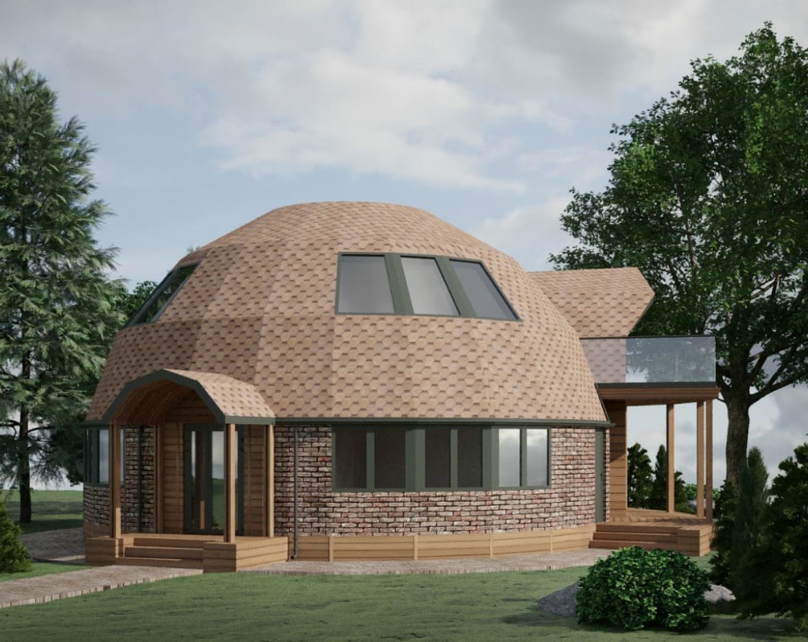 Dome frame - 245 sq.m. - D13H (HIGH)