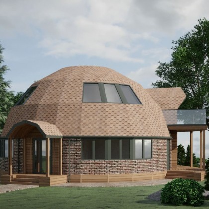 Dome frame - 245 sq.m. - D13H (HIGH)