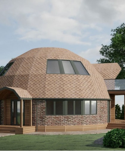 Dome frame - 245 sq.m. - D13H (HIGH)