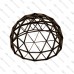 Geodesic dome frame - G7 - 36m2, frequency V3, section 7/12