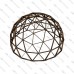 Geodesic dome frame - G11 - 89m2, frequency V3, section 7/12