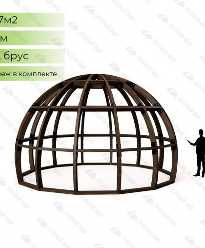 Round house frame S6 - plywood