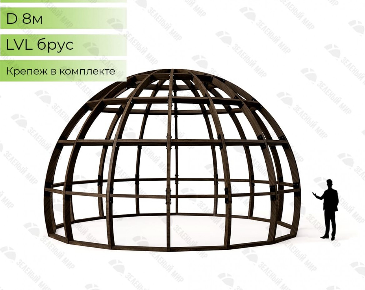 Round house frame S8 - LVL