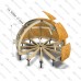 Round house frame S4 - plywood