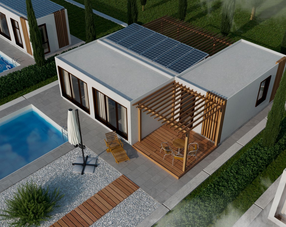 Ready-made modular house "Portugal" 50 sq.m. - PT3.2