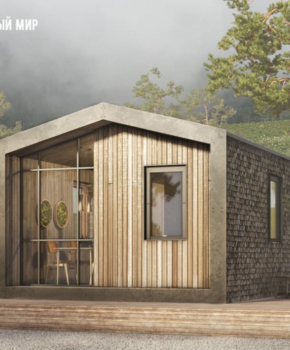 Barnhouse style bathhouse 30m2