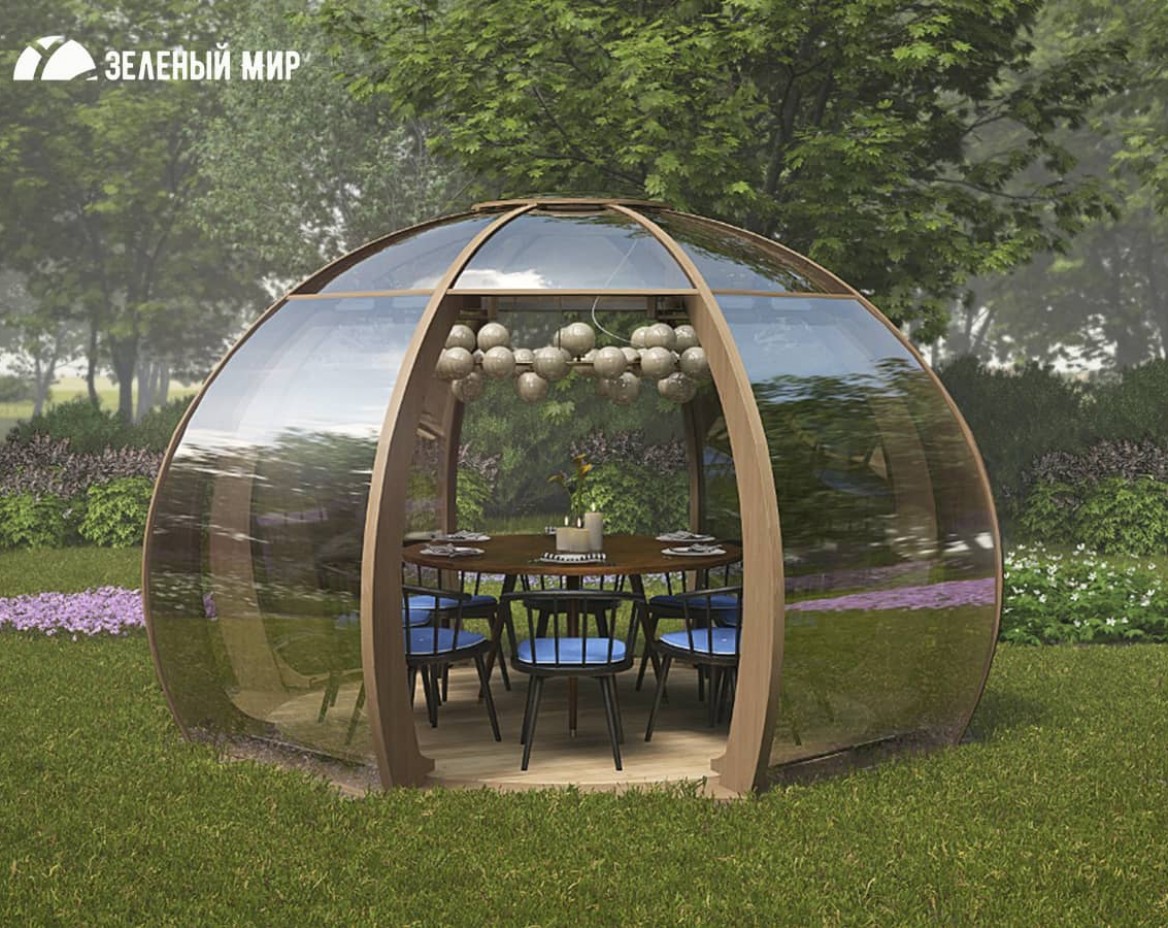 Dome gazebo "England" - 11 m²