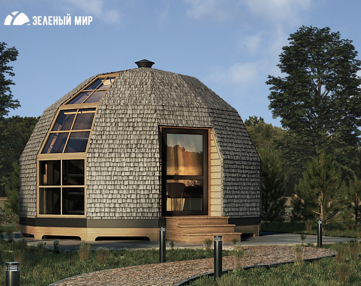 Dome strato glamping - 27 sq.m.