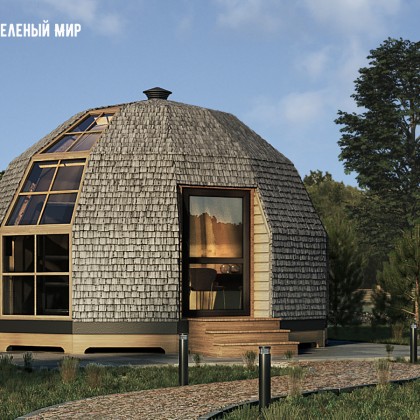 Dome strato glamping - 27 sq.m.