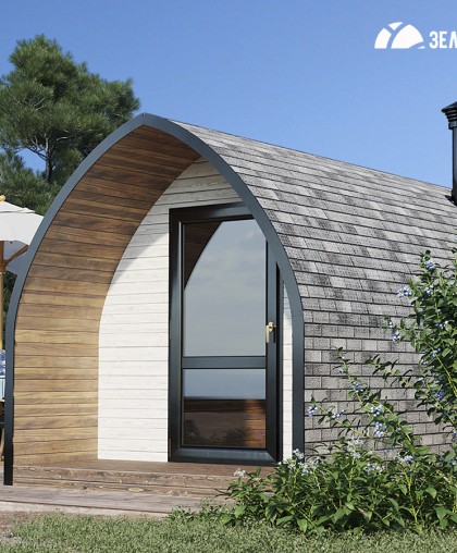 Arched House / Glamping, 14.7m2