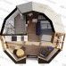 Dome strato glamping - 27 sq.m.