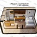 Ready-made modular house "Sochi" 16 sq.m.