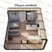 Ready-made modular house "Sochi" 16 sq.m.