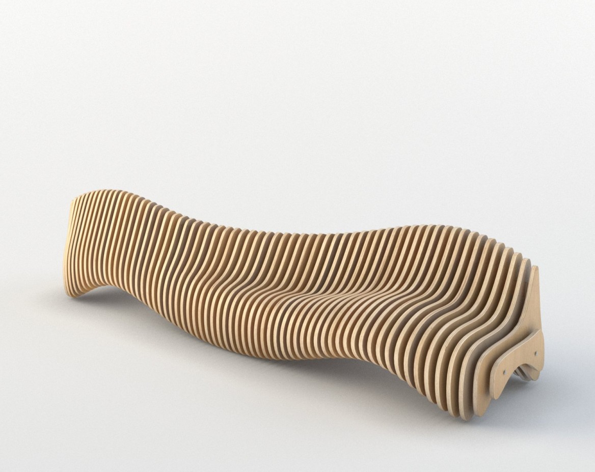 Parametric bench W80/4