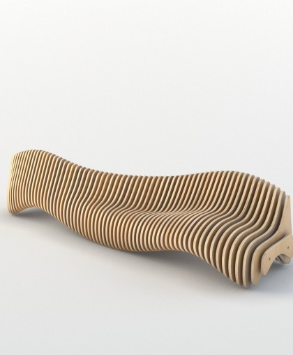 Parametric bench W80/4