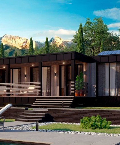 Turnkey modular house "Spain" 84m2