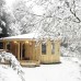 Glamping em forma de yurta, 24m2