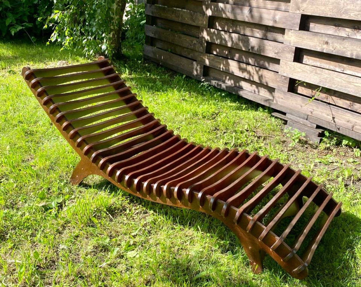 Chaise longue Gerder