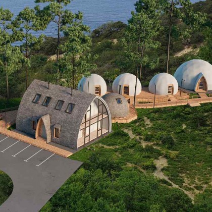 Por que a estrutura de madeira para acampamentos de luxo (glamping) é melhor do que a estrutura metálica?